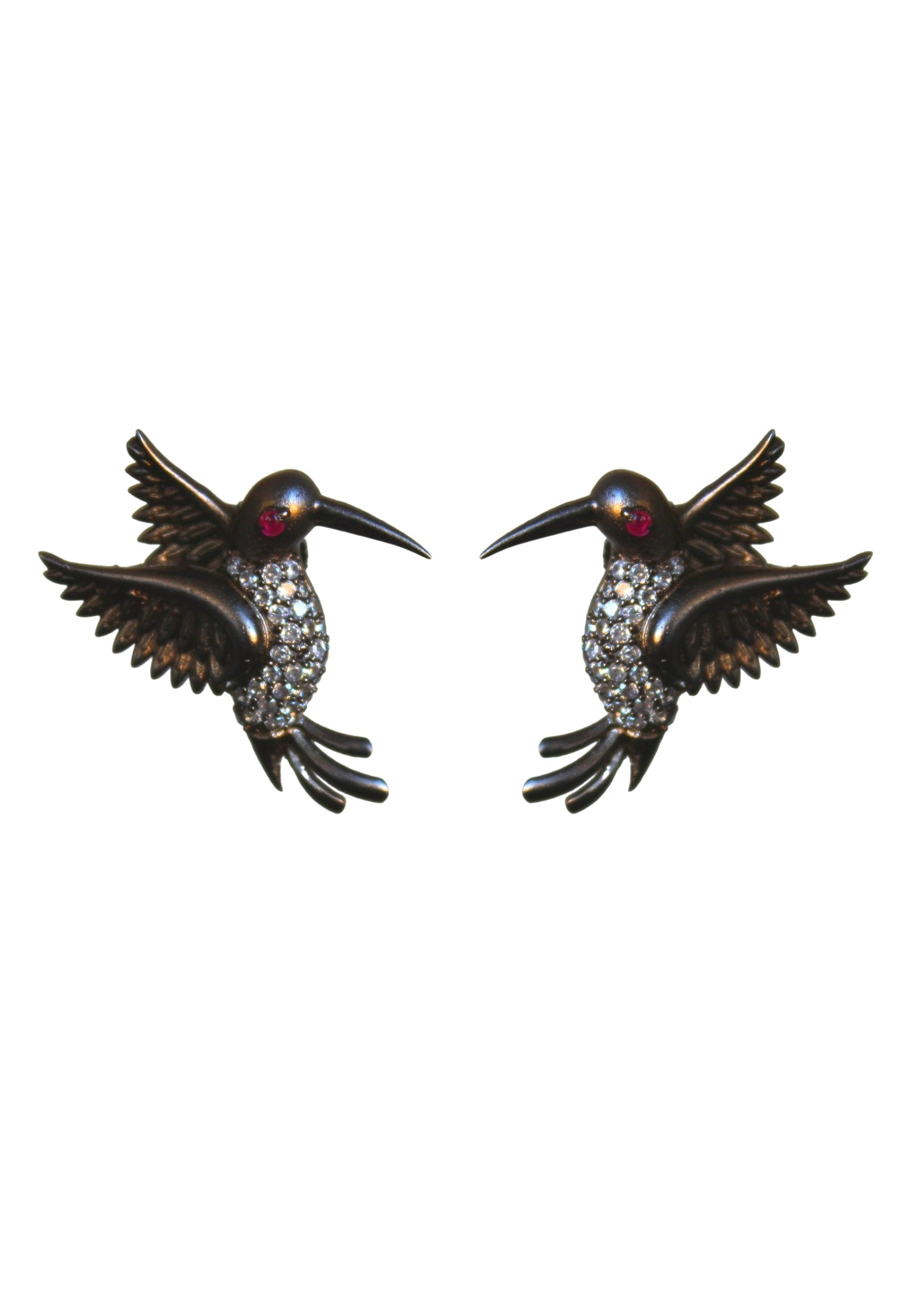 Amazonian Hummingbird Stud Earrings