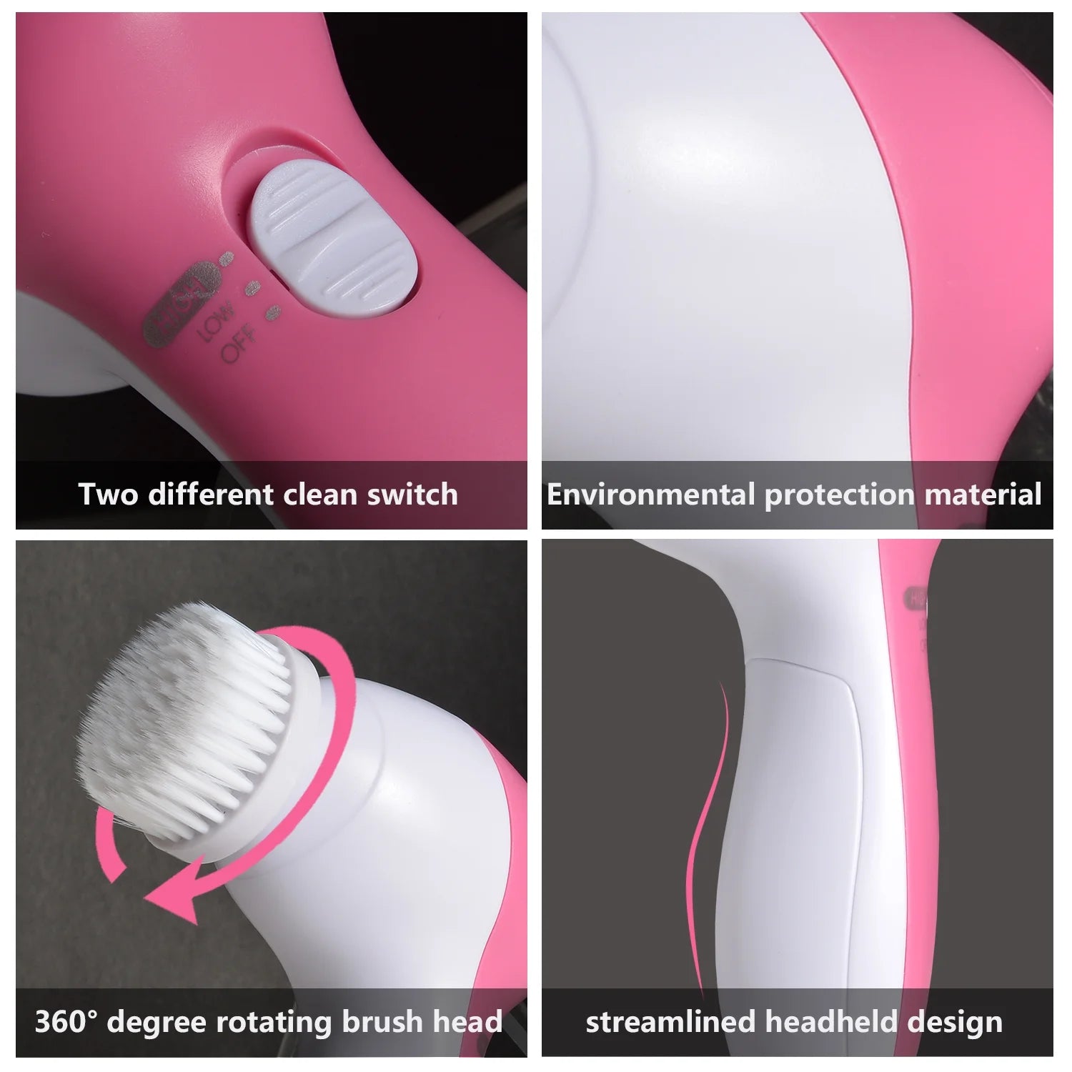 Electric Facial Cleaner Brush