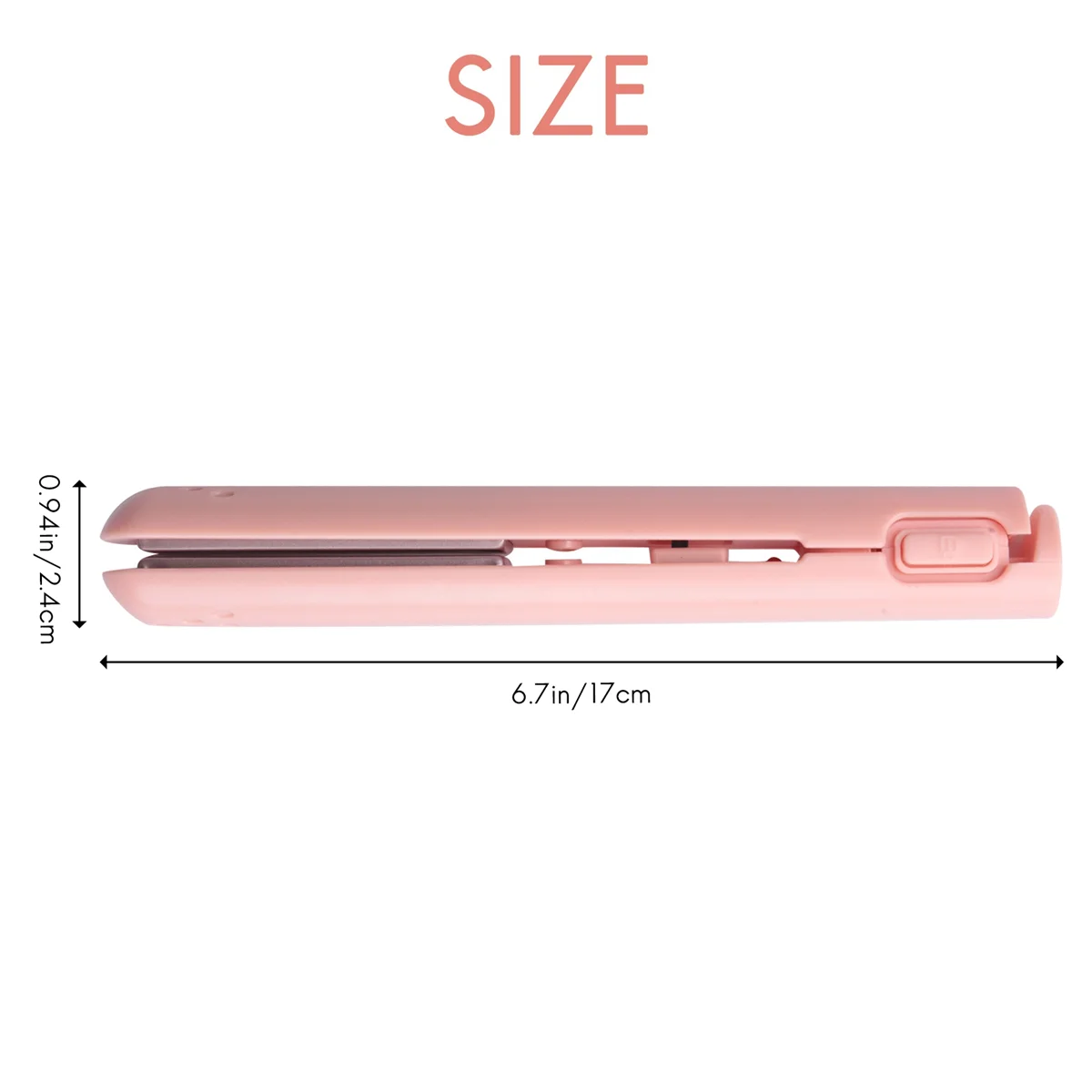 USB Mini Portable Hair Straightener