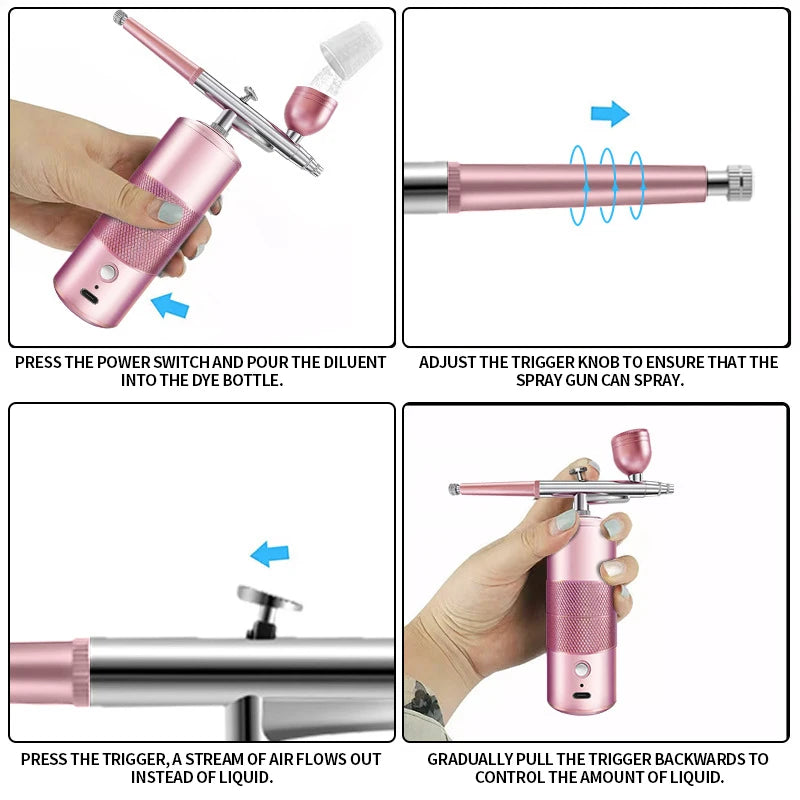 Professional Disinfectant Fogger Machine & Nano Steam Gun