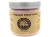 French Pink Clay. Delicately cleanse the skin,