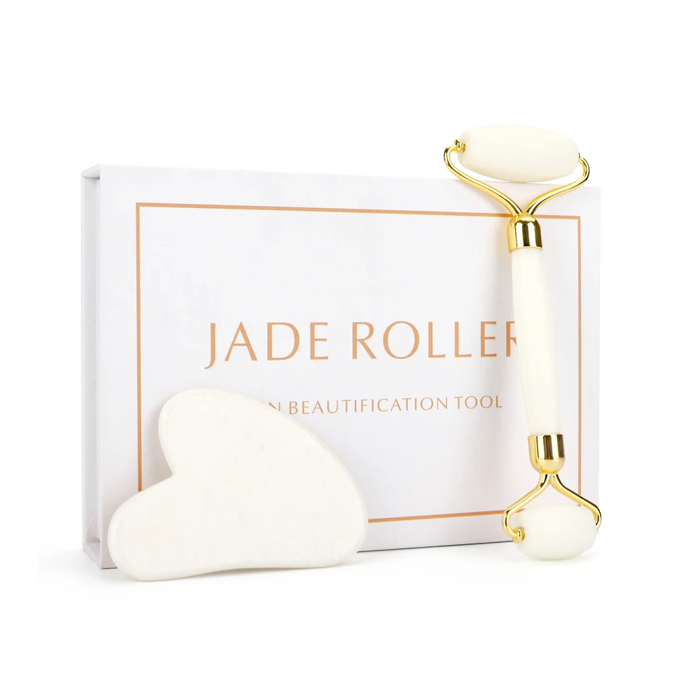 Jade Roller and Gua Sha Set